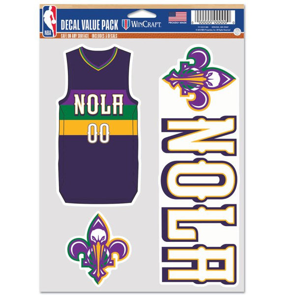 Wholesale-New Orleans Pelicans city Multi Use 3 fan pack