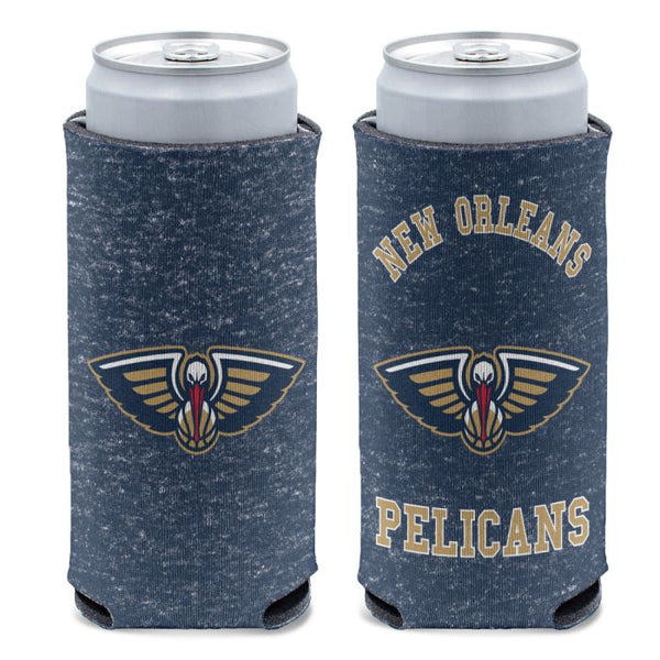 Wholesale-New Orleans Pelicans colored heather 12 oz Slim Can Cooler