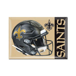 Wholesale-New Orleans Saints Alternate Helmet Metal Magnet 2.5" x 3.5"