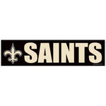 Wholesale-New Orleans Saints Bumper Strip 3" x 12"