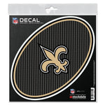 Wholesale-New Orleans Saints CARBON All Surface Decal 6" x 6"