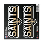 Wholesale-New Orleans Saints COLOR DUO All Surface Decal 6" x 6"