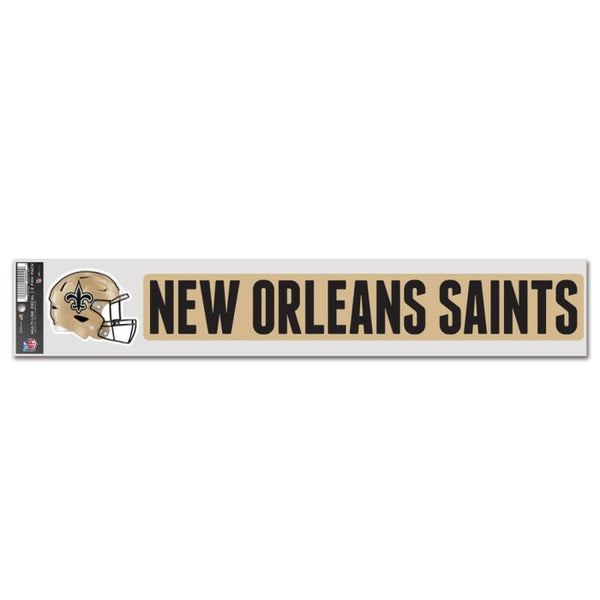 Wholesale-New Orleans Saints Fan Decals 3" x 17"