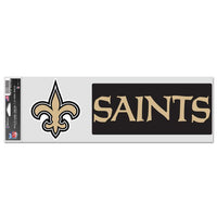 Wholesale-New Orleans Saints Fan Decals 3.75" x 12"