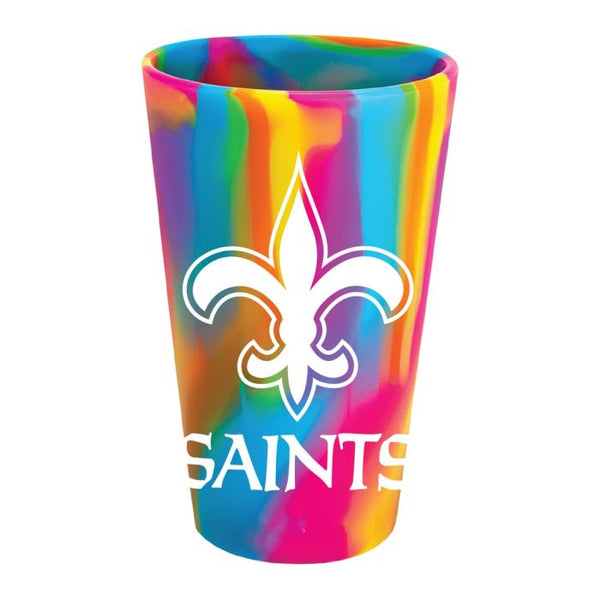 Wholesale-New Orleans Saints Fashion 16 oz Silicone Pint Glass