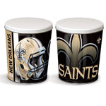 Wholesale-New Orleans Saints Gift Tin tapered 3 gallon