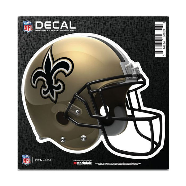 Wholesale-New Orleans Saints HELMET All Surface Decal 6" x 6"