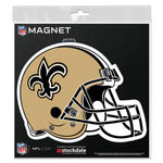 Wholesale-New Orleans Saints HELMET Outdoor Magnets 6" x 6"