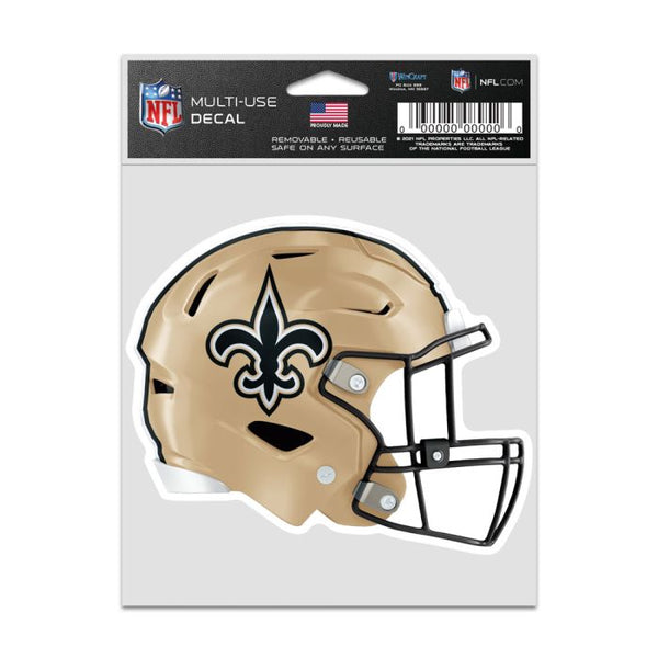 Wholesale-New Orleans Saints Helmet Fan Decals 3.75" x 5"