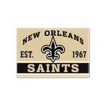 Wholesale-New Orleans Saints Metal Magnet 2.5" x 3.5"