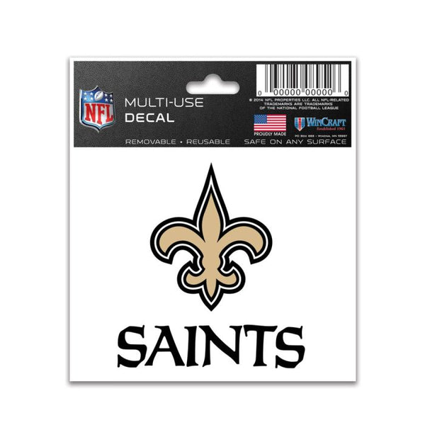 Wholesale-New Orleans Saints Multi-Use Decal 3" x 4"