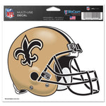 Wholesale-New Orleans Saints Multi-Use Decal -Clear Bckrgd 5" x 6"