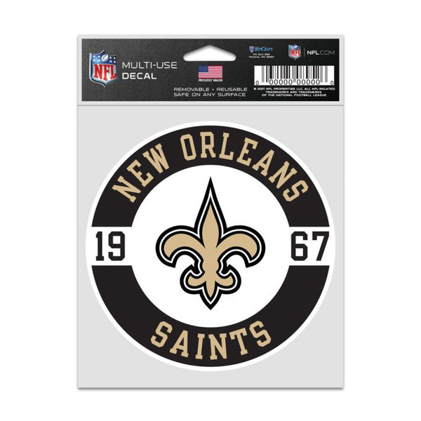 Wholesale-New Orleans Saints Patch Fan Decals 3.75" x 5"