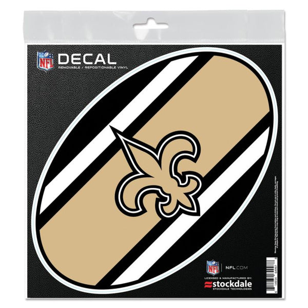 Wholesale-New Orleans Saints STRIPES All Surface Decal 6" x 6"
