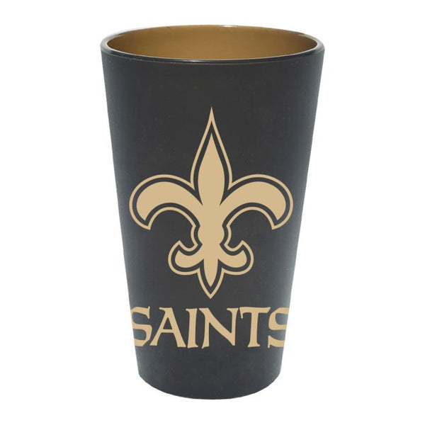 Wholesale-New Orleans Saints Smoke 16 oz Silicone Pint Glass