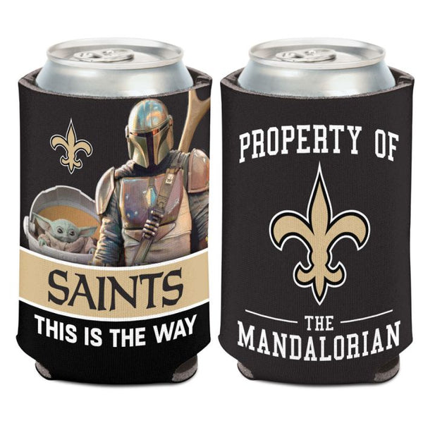 Wholesale-New Orleans Saints / Star Wars MAndalorian Can Cooler 12 oz.