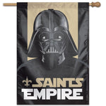 Wholesale-New Orleans Saints / Star Wars Vader Vertical Flag 28" x 40"