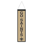 Wholesale-New Orleans Saints Wool Banner 8" x 32"