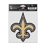 Wholesale-New Orleans Saints logo Fan Decals 3.75" x 5"