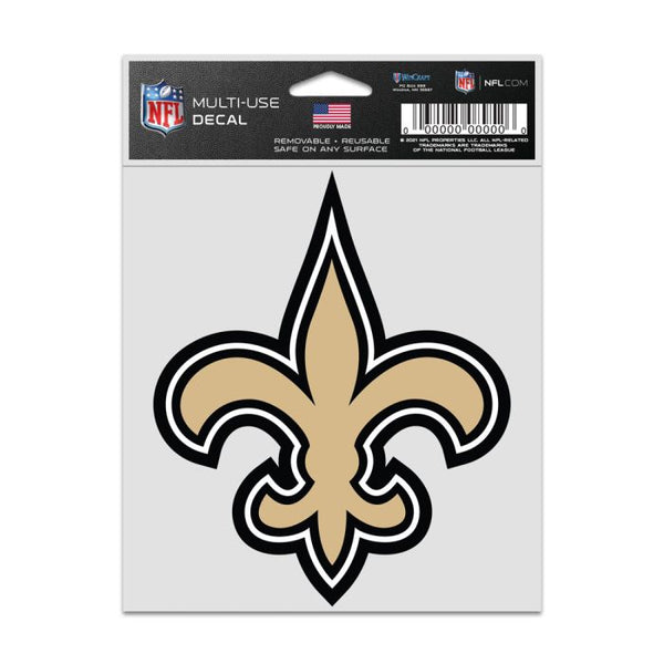 Wholesale-New Orleans Saints logo Fan Decals 3.75" x 5"