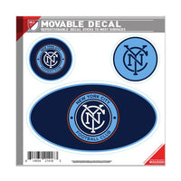 Wholesale-New York City FC All Surface Decal 6" x 6"