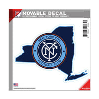 Wholesale-New York City FC All Surface Decal 6" x 6"