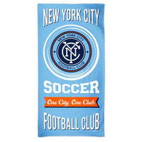 Wholesale-New York City FC Fiber Beach Towel 9lb 30" x 60"