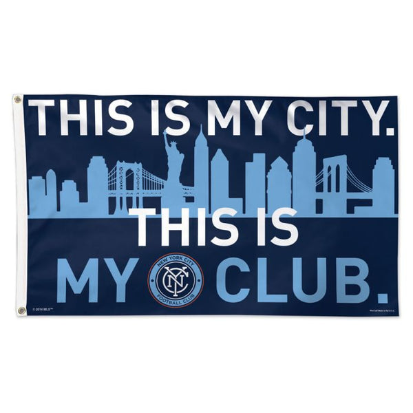 Wholesale-New York City FC Flag - Deluxe 3' X 5'