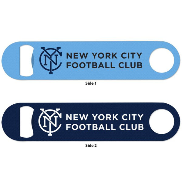 Wholesale-New York City FC Metal Bottle Opener 2 Sided