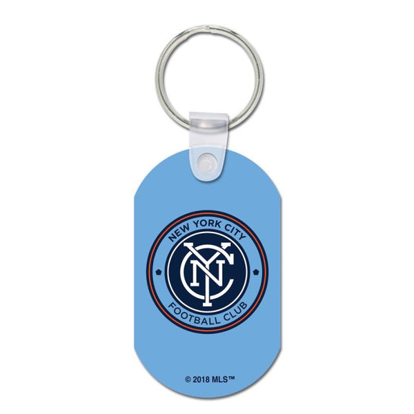 Wholesale-New York City FC Metal Key Ring - Aluminum