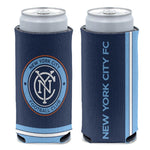 Wholesale-New York City FC Primary Logo 12 oz Slim Can Cooler