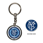 Wholesale-New York City FC Spinner Key Ring