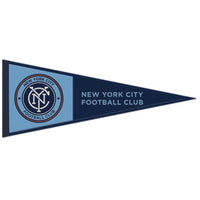 Wholesale-New York City FC Wool Pennant 13" x 32"