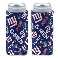 Wholesale-New York Giants 12 oz Slim Can Cooler