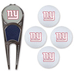 Wholesale-New York Giants 4 Ball Gift Set w/Divot Tool, Marker