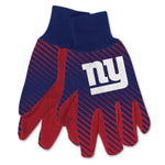 Wholesale-New York Giants Adult Two Tone Gloves