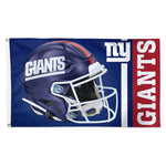 Wholesale-New York Giants Alternate Helmet Flag - Deluxe 3' X 5'