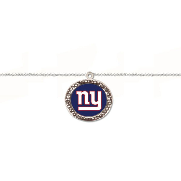 Wholesale-New York Giants Bracelet w/Charm Jewelry Carded