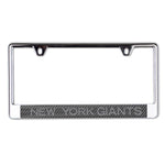 Wholesale-New York Giants CARBON Lic Plate Frame B/O Printed