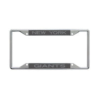 Wholesale-New York Giants CARBON Lic Plt Frame S/S Printed