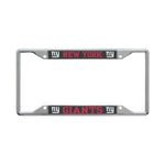 Wholesale-New York Giants CARBON Lic Plt Frame S/S Printed