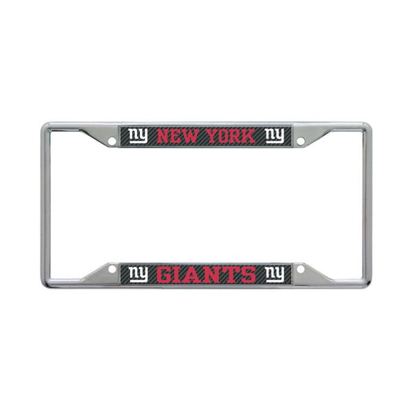 Wholesale-New York Giants CARBON Lic Plt Frame S/S Printed