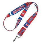 Wholesale-New York Giants / Classic Logo RETRO Lanyard 1"