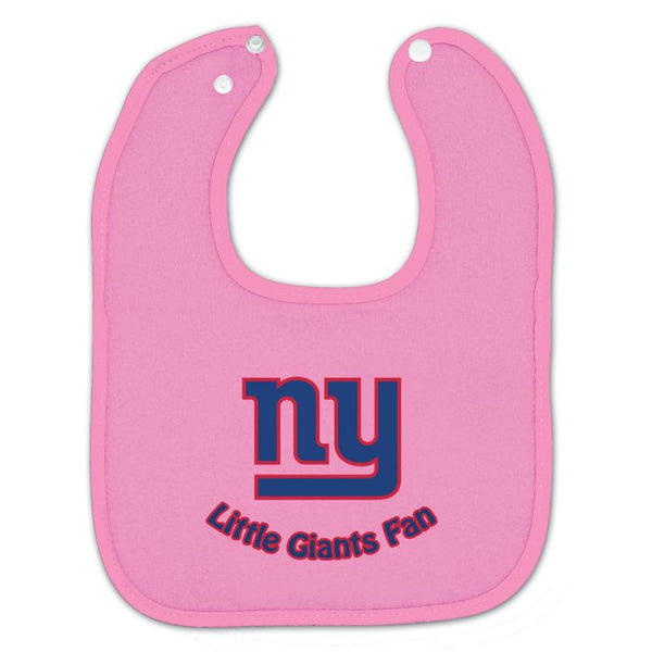 Wholesale-New York Giants Colored Snap Bib Dk Pink