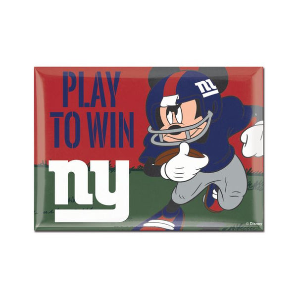 Wholesale-New York Giants / Disney Mickey Mouse Metal Magnet 2.5" x 3.5"