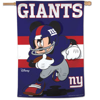 Wholesale-New York Giants / Disney Mickey Mouse Vertical Flag 28" x 40"