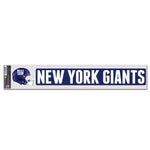 Wholesale-New York Giants Fan Decals 3" x 17"