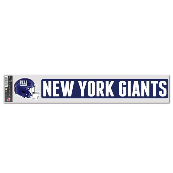 Wholesale-New York Giants Fan Decals 3" x 17"