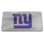 Wholesale-New York Giants GLITTER BACKGROUND Acrylic Classic License Plates