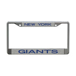 Wholesale-New York Giants GLITTER BACKGROUND Lic Plt Frame S/L Printed